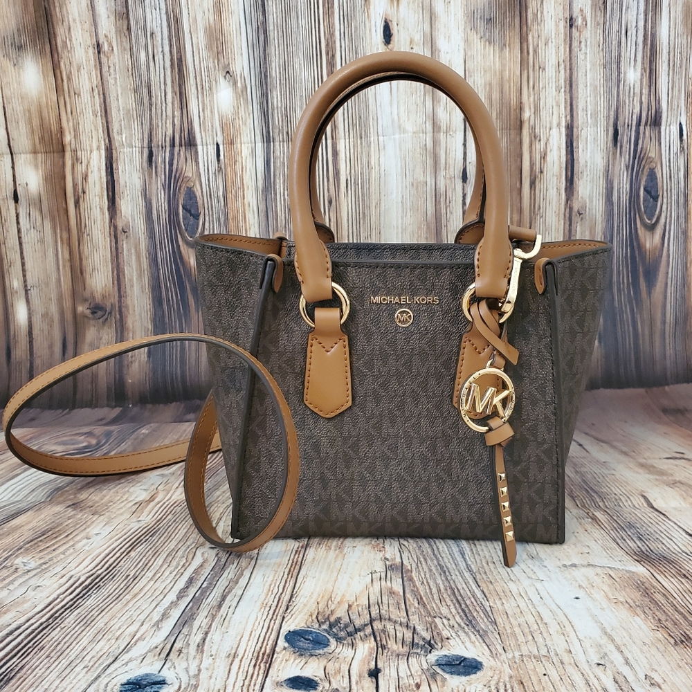 Michael Kors Kris Small Logo Satchel